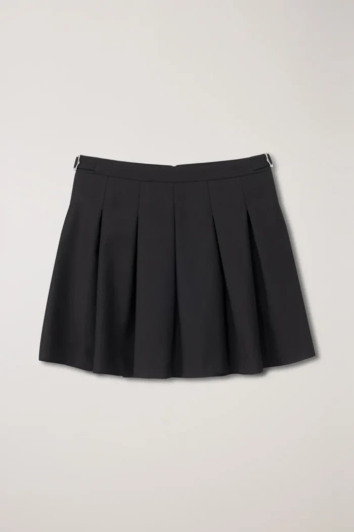Pleats Mini Skirt Skirts Dunst