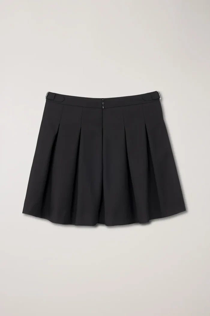 Pleats Mini Skirt Skirts Dunst