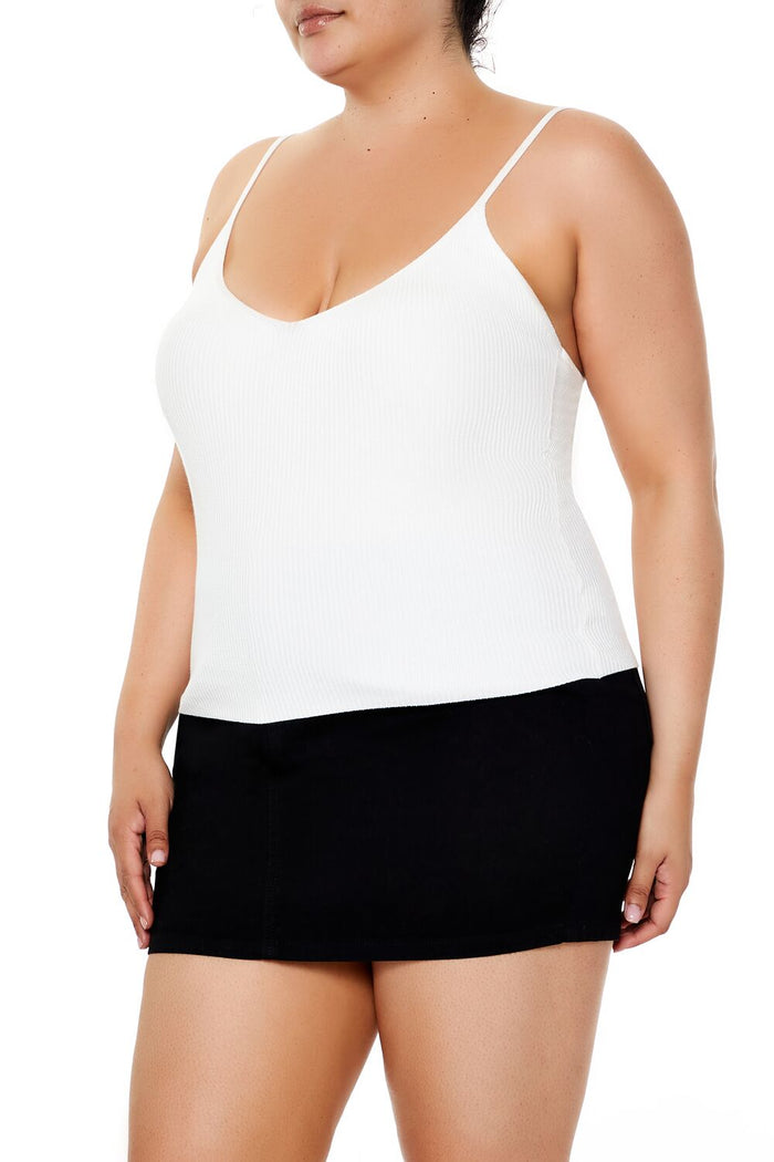 Plus Size Sweater-Knit Cami