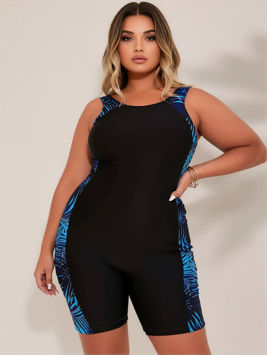 PLUS SIZETankini Swimsuits with Shorts - Two Piece Tummy Control Bathing Suits Top Swimwear