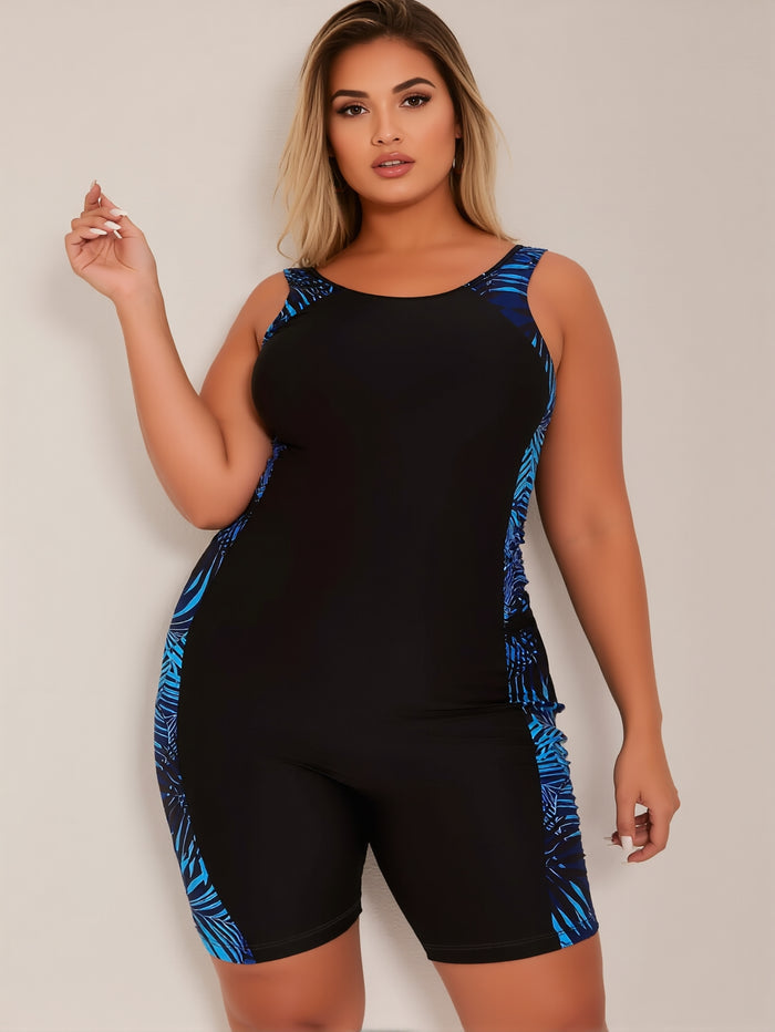 PLUS SIZETankini Swimsuits with Shorts - Two Piece Tummy Control Bathing Suits Top Swimwear