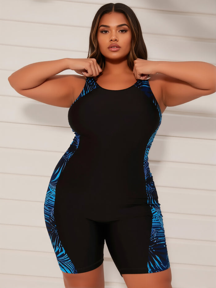 PLUS SIZETankini Swimsuits with Shorts - Two Piece Tummy Control Bathing Suits Top Swimwear