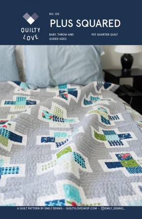 Plus Squared Quilt Pattern - Quilty Love