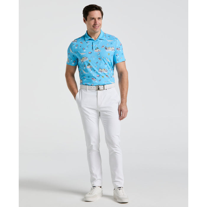 POLO ORIGINAL PENGUIN PETE N THE BOAT PRINT GOLF