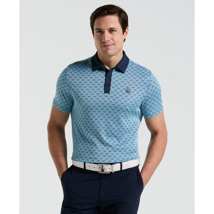 POLO ORIGINAL PENGUIN YARN DYED BOHEMIAN JACQUARD GOLF