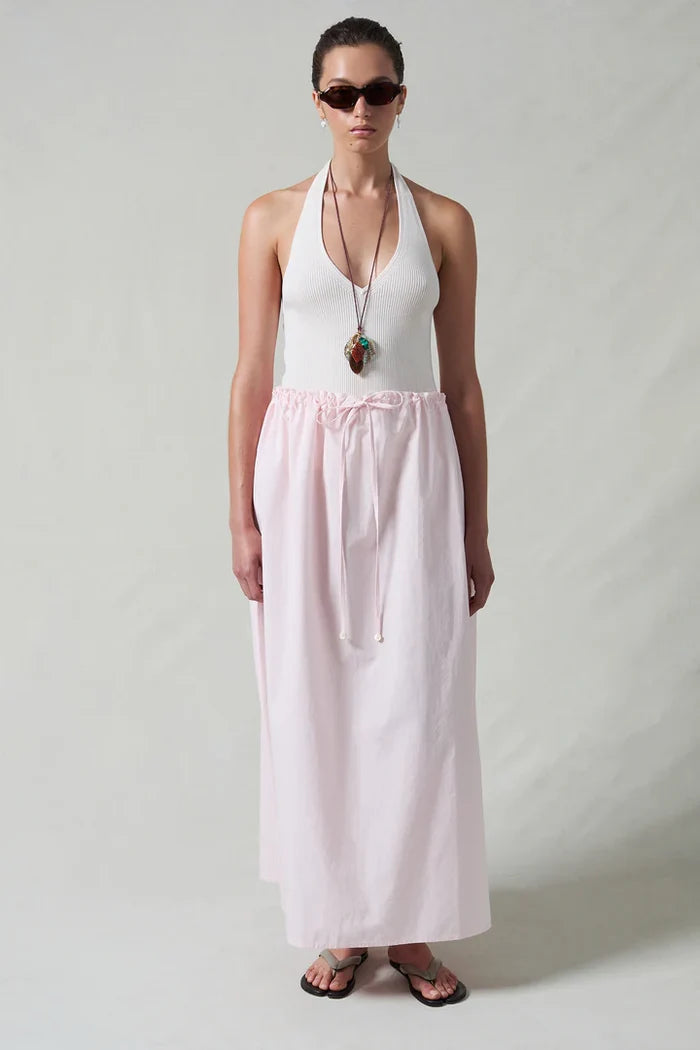 Poplin Column Skirt Chan Luu