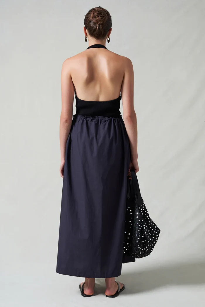 Poplin Column Skirt Chan Luu