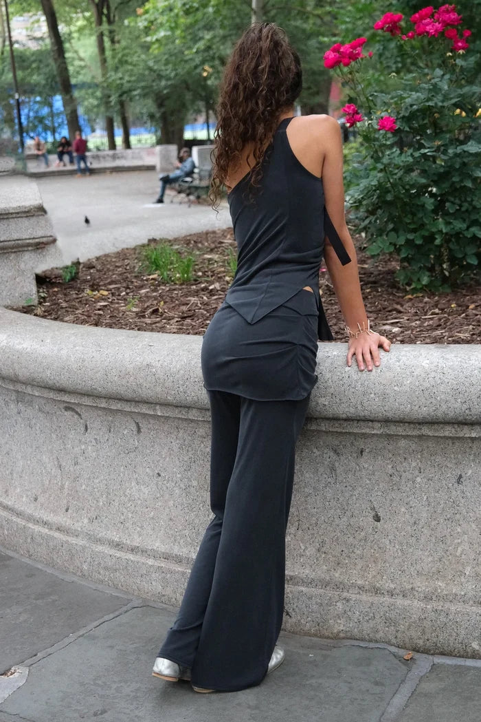 Porto Pant Pants Geel