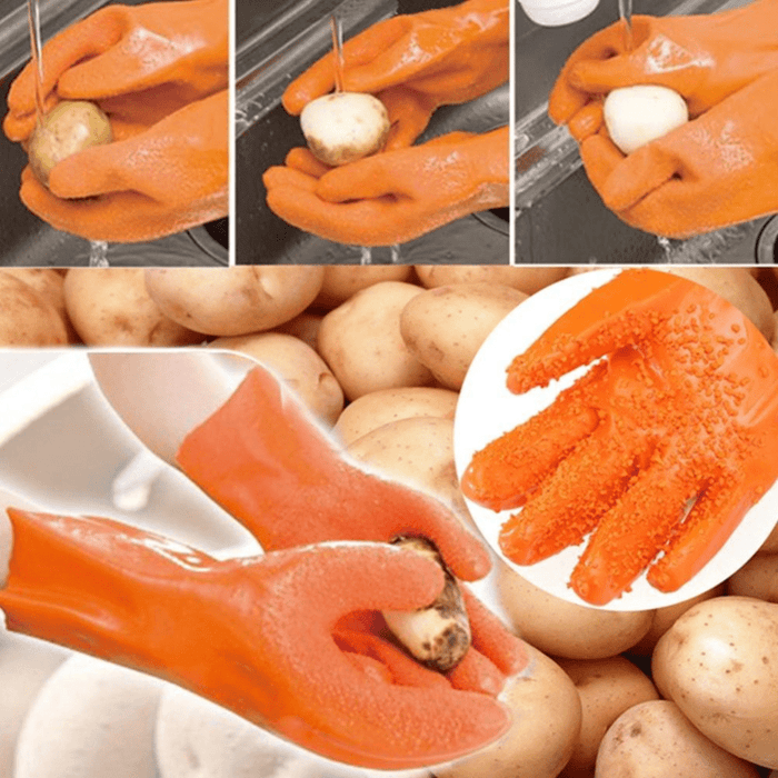Gadget Gerbil Potato Peeling Gloves