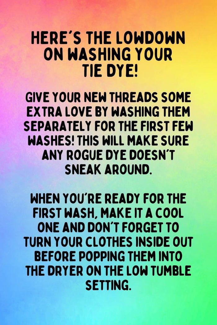 PREORDER: Bonfire Ice Tye Dye