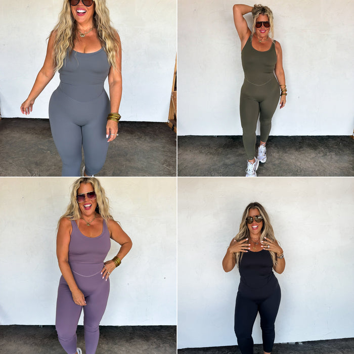 PREORDER: Sera Yoga Jumpsuit // ETA early–mid December