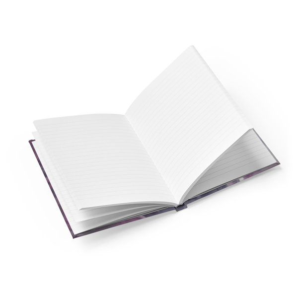 Purple Tie-Dye Journal