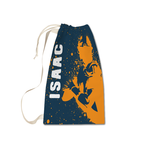 Small / Navy & Orange