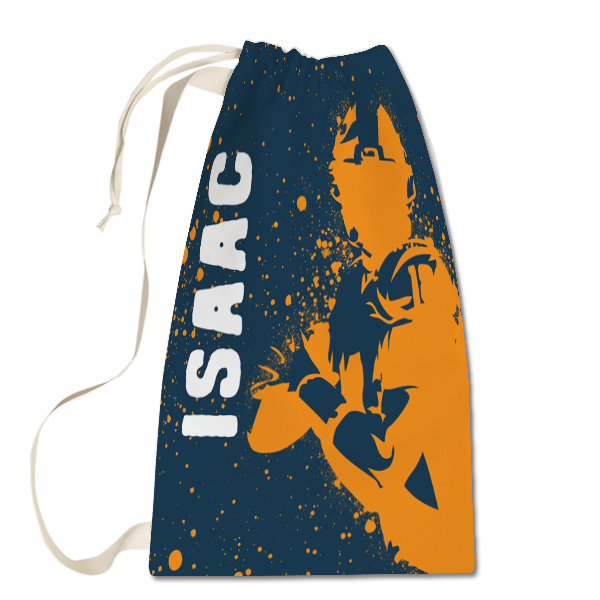Large / Navy & Orange