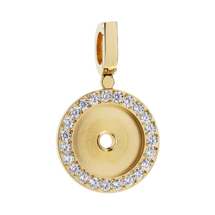 QUDO Portofino Charm Carrier Gold