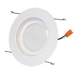 LED Recessed Downlight Radiant-Lite RDL6-MCT5-WP 6 Inch LED Retrofit Downlight Smooth Trim Multi-Color Temperature Radiant-Lite