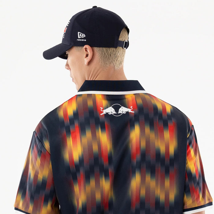 The model is wearing this Red Bull Racing Soccer Jersey in multi. 7