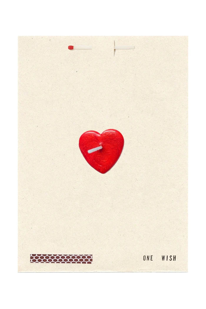 Red Heart Card Apothecary Wish Cards
