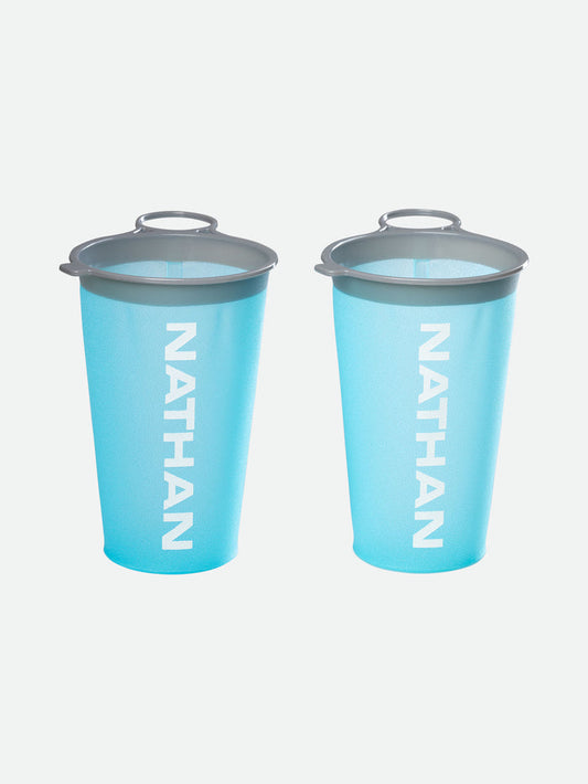 color:Blue Me Away/White||view:SKU Image Primary||seo:Nathan Reusable/Sustainable Blue Race Day Cup 2-Pack - Front View