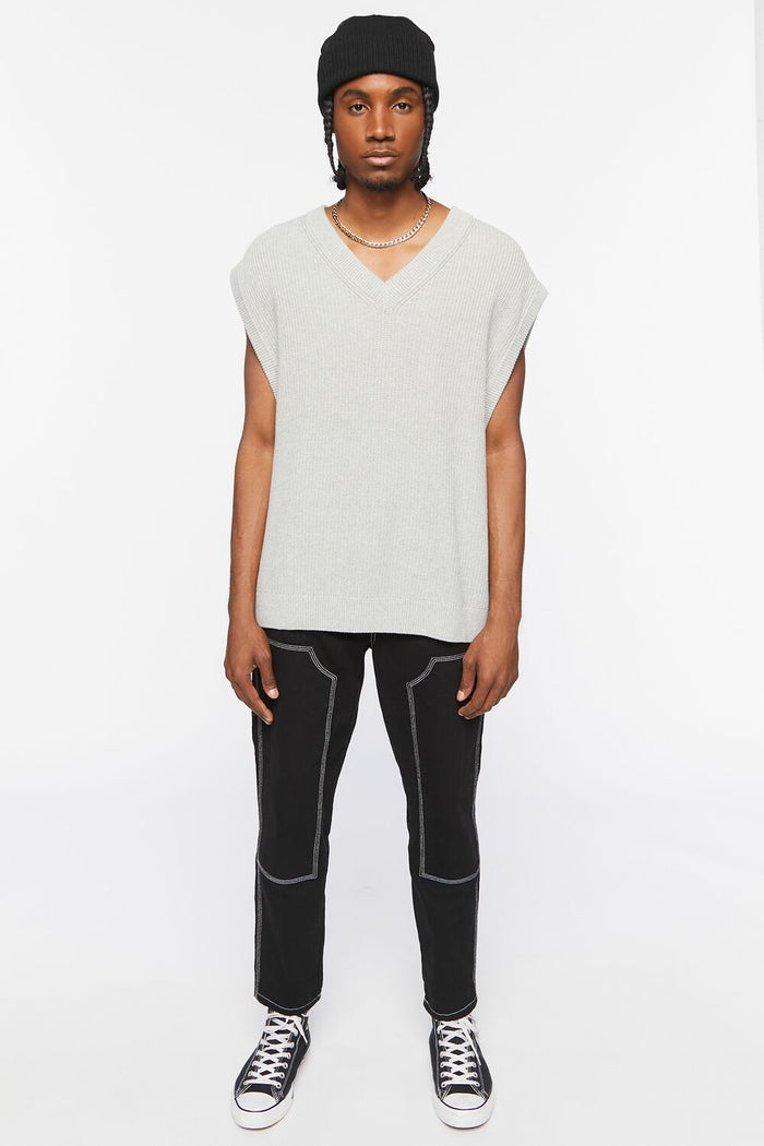 Ribbed Sweater Vest