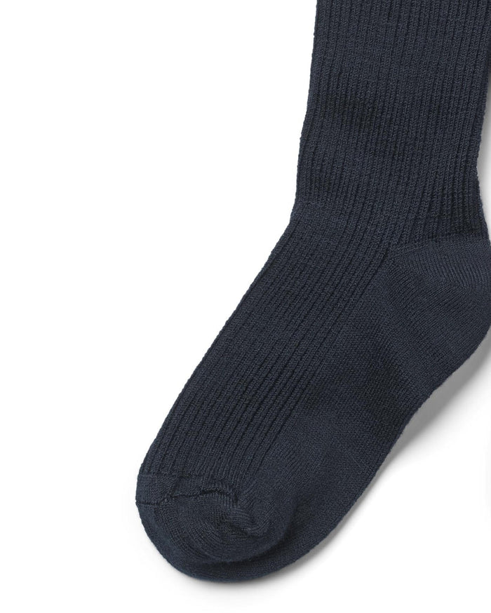 Robin Wool Rib Tights - Warm Wool Tights for Children - Wheat