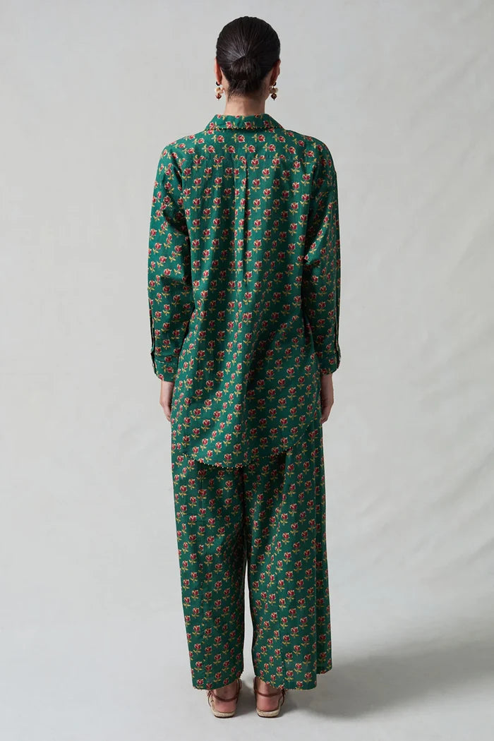 Rose Printed Set Loungewear Chan Luu