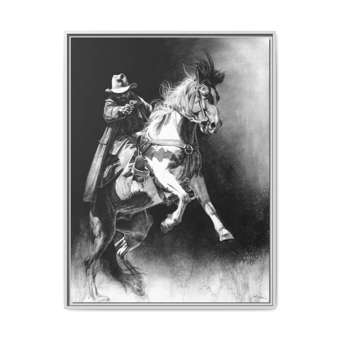 30" x 40" (Vertical) / White / 1.25"