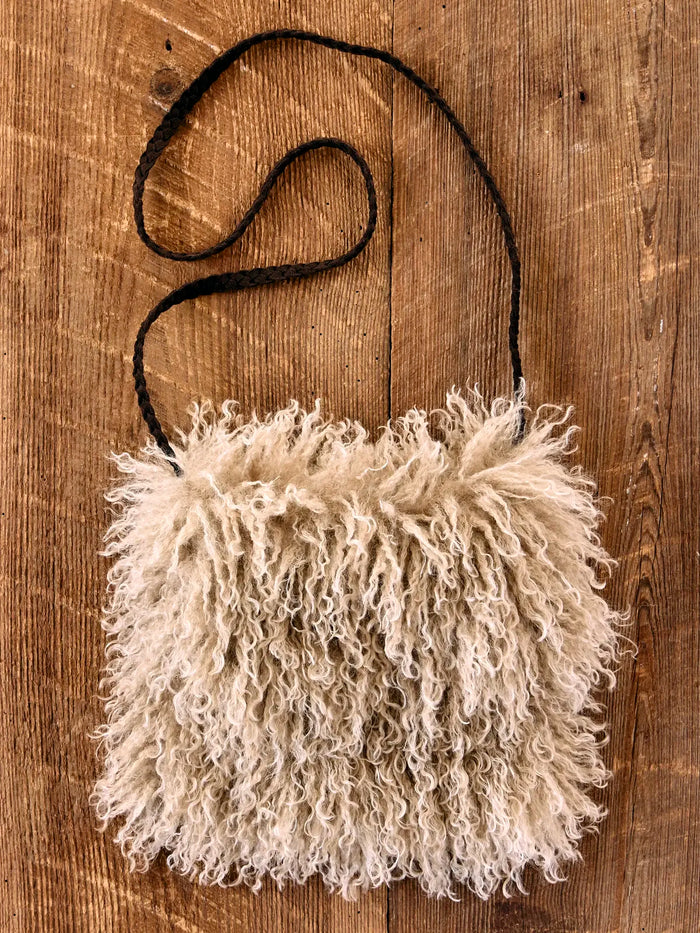Round Top Shoulder Bag - Tan-view 1