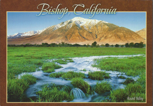 Round Valley Bishop Postcard-QTY=50