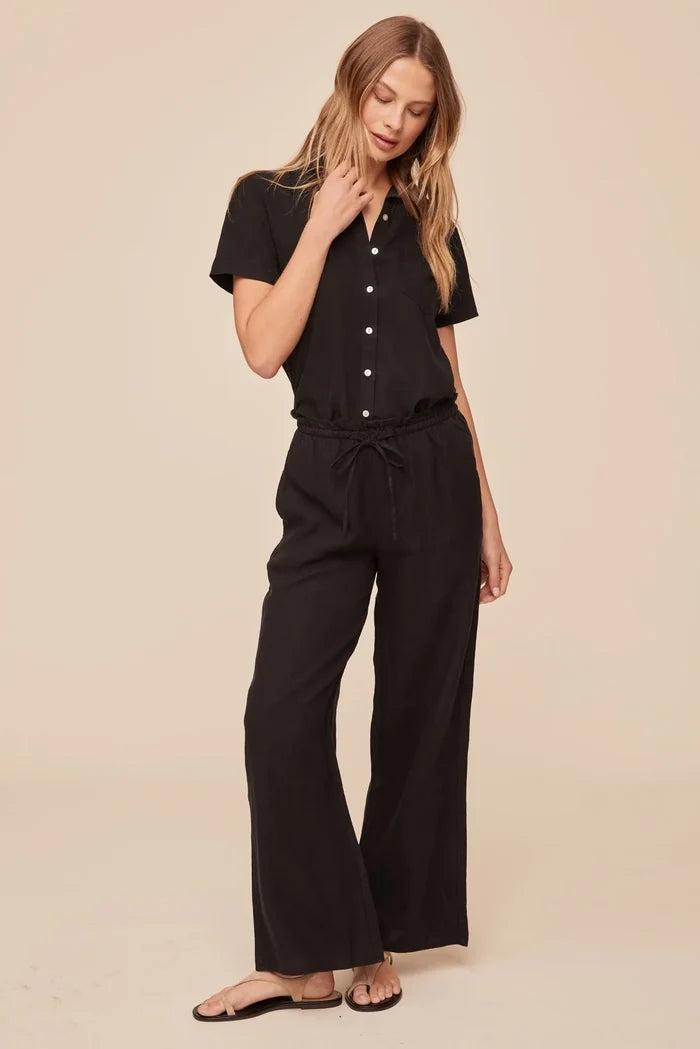 Ruffle Waist Wide Leg Pant Pants Bella Dahl