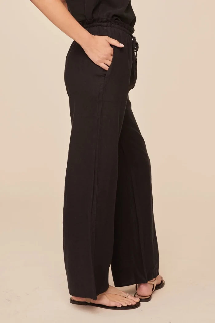 Ruffle Waist Wide Leg Pant Pants Bella Dahl
