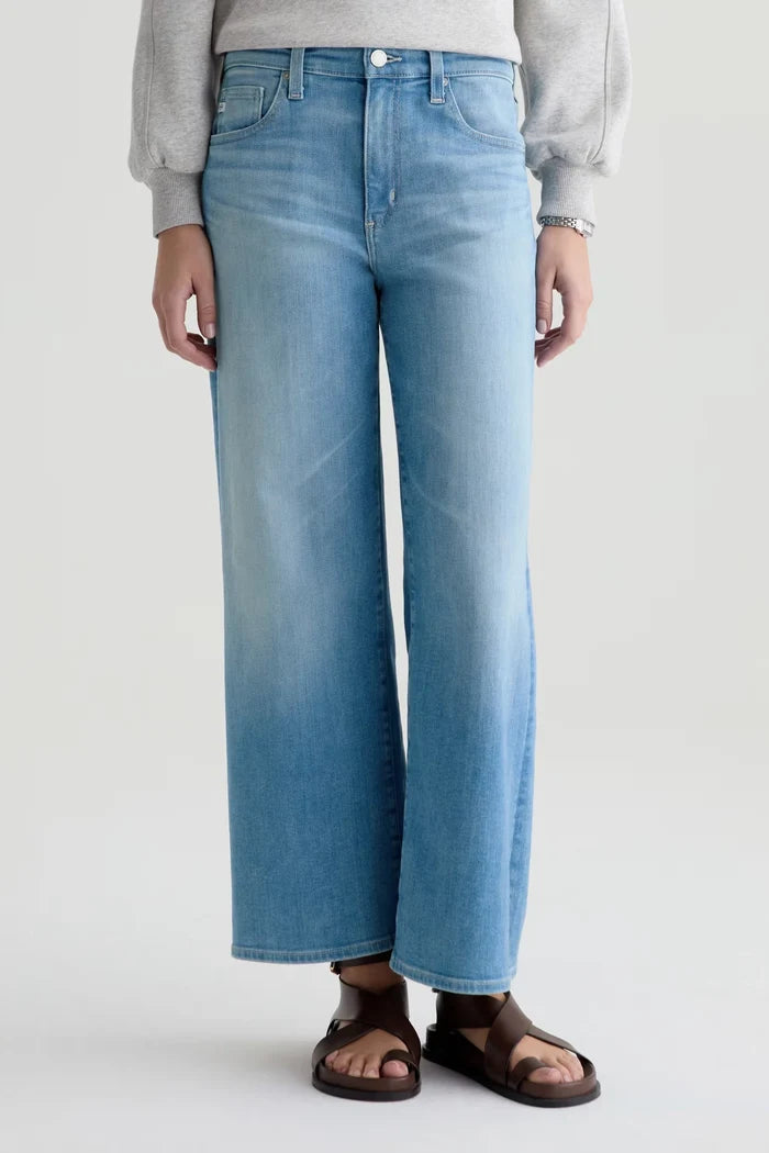 Saige Wide Leg Crop Jean Jeans AG Jeans