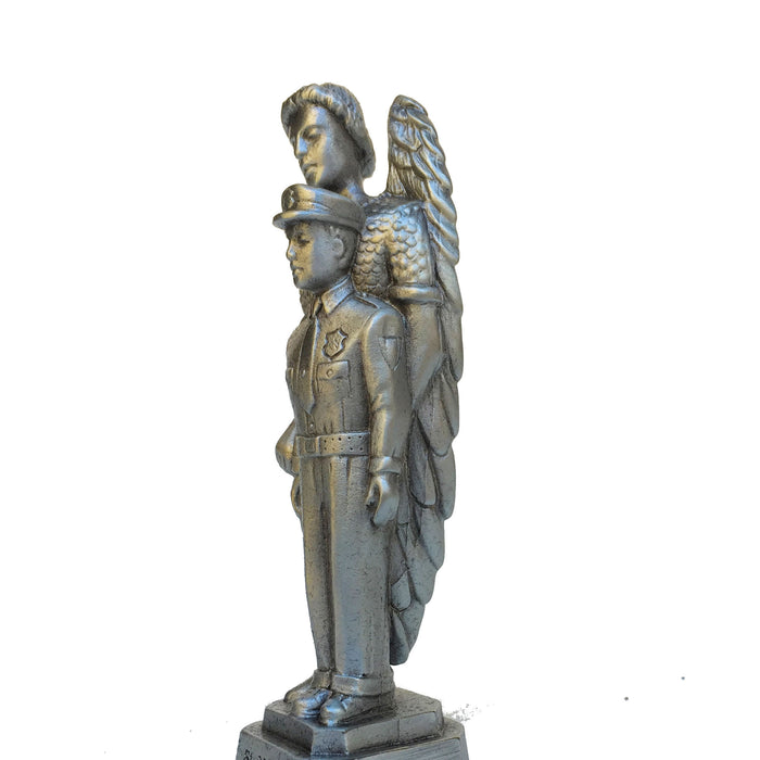 Saint Michael with Police Officer Patron Saint Statute