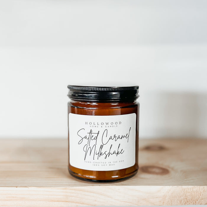 SALTED CARAMEL MILKSHAKE | CANDLE BAR CANDLE