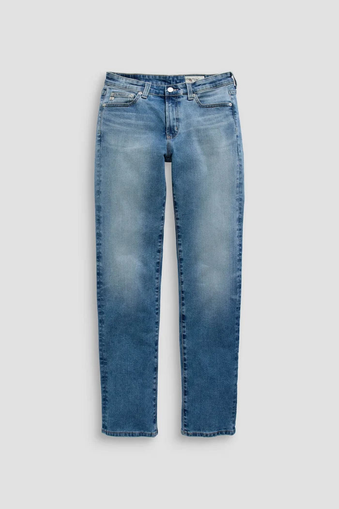 Sandra Low-Rise Straight Jeans AG Jeans