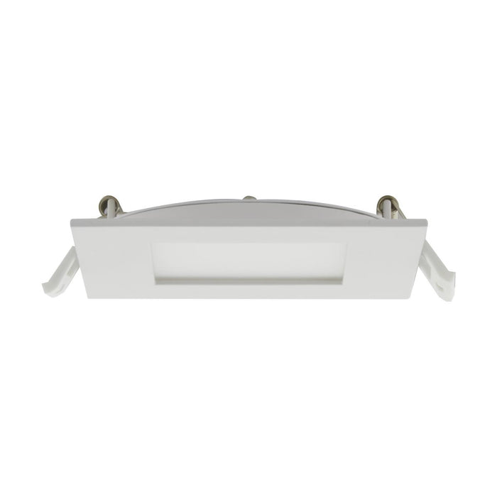 LED Recessed Downlight Satco S11829 10 Watt 4 Inch Square LED Direct Wire Downlight CCT Selectable Satco