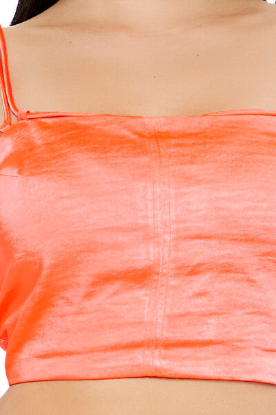 Satin Cropped Cami