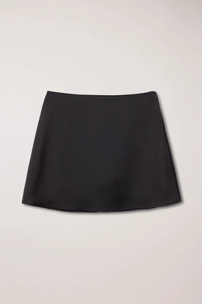 Satin Mini Skirt Skirts Dunst
