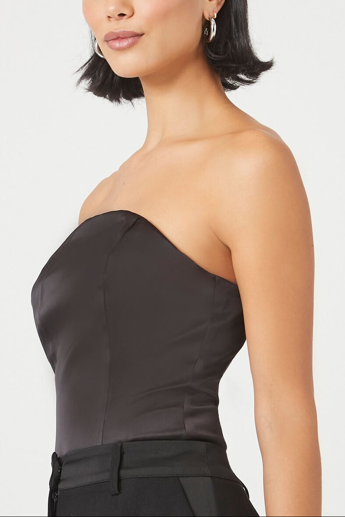 Satin Tube Bodysuit