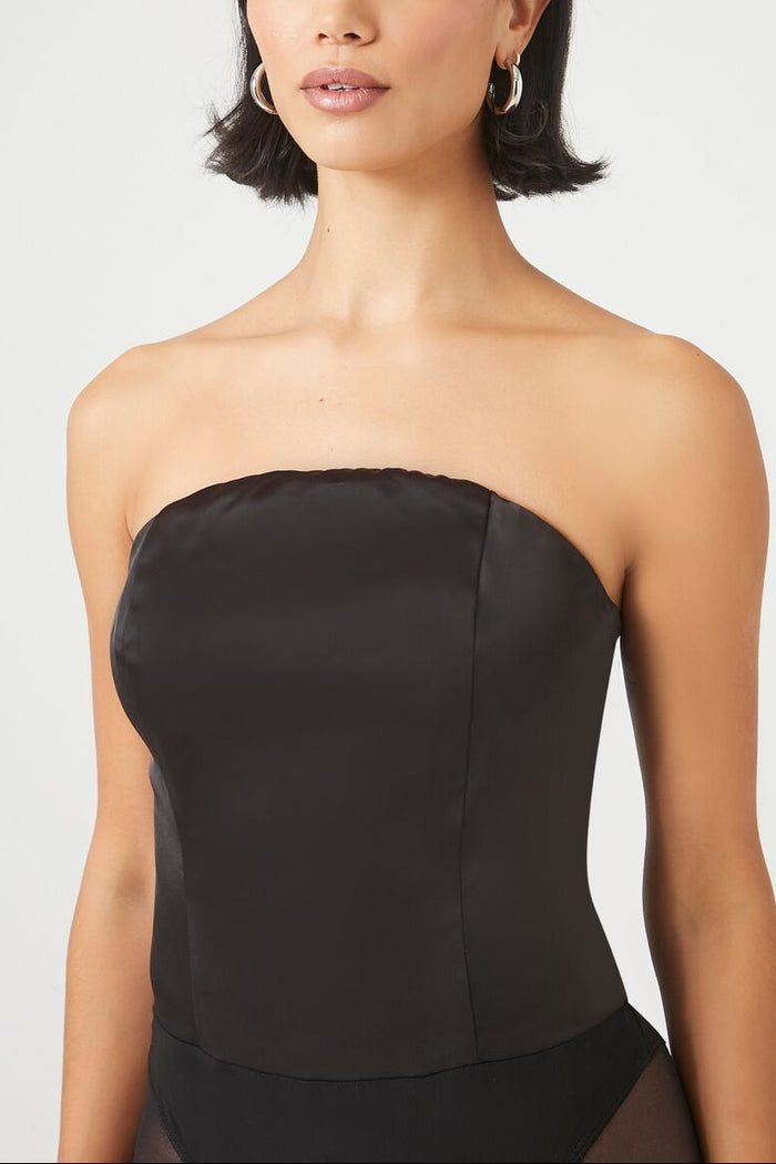 Satin Tube Bodysuit