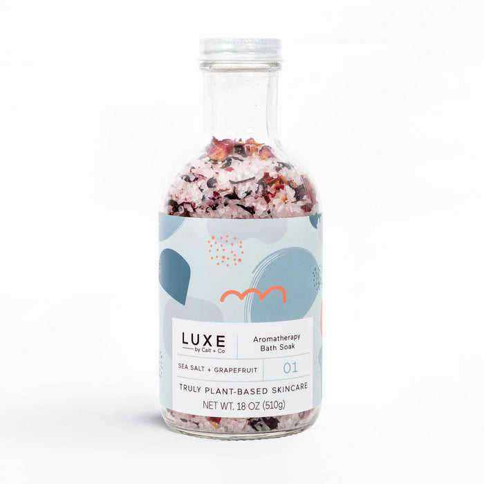 Sea Salt + Grapefruit Aromatherapy Bath Soak