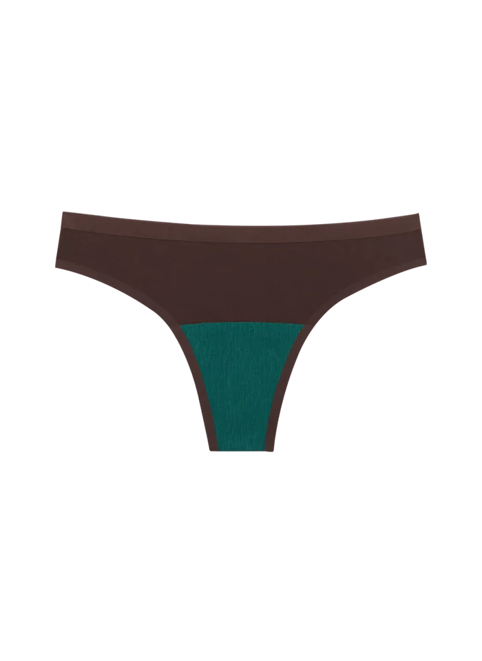 Seamless Low-Mid Rise Thong Intimates Huha