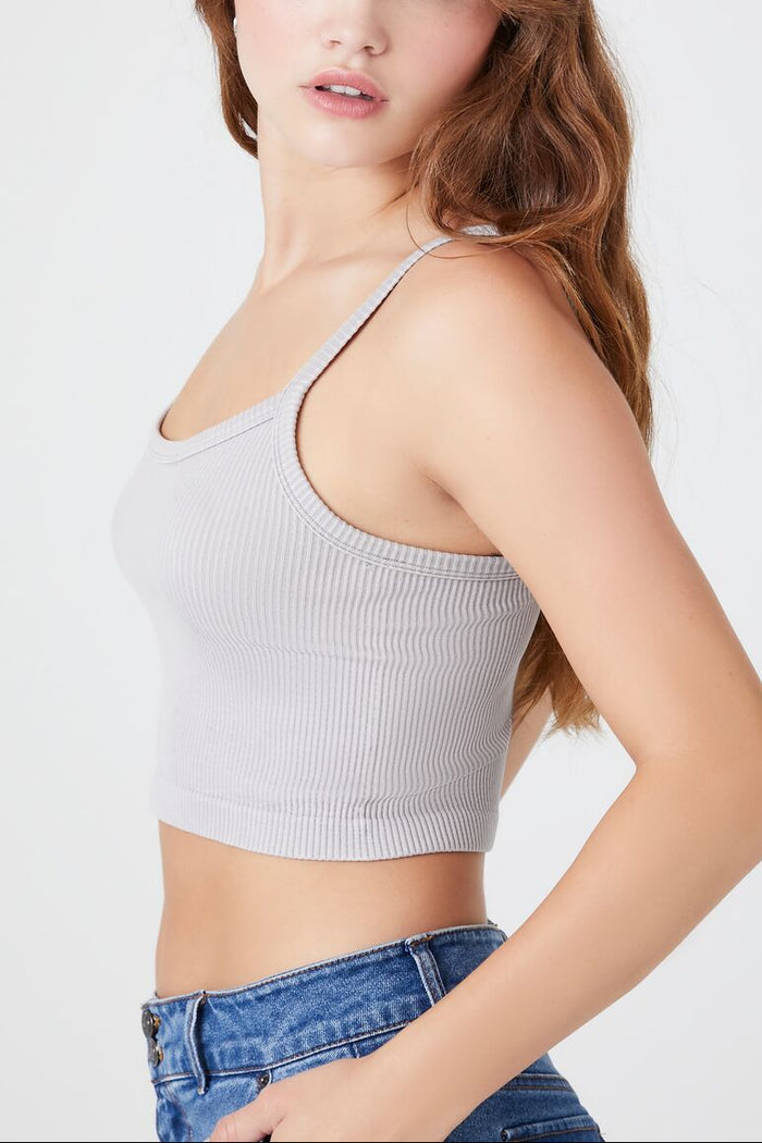 Seamless Mineral Wash Cropped Cami