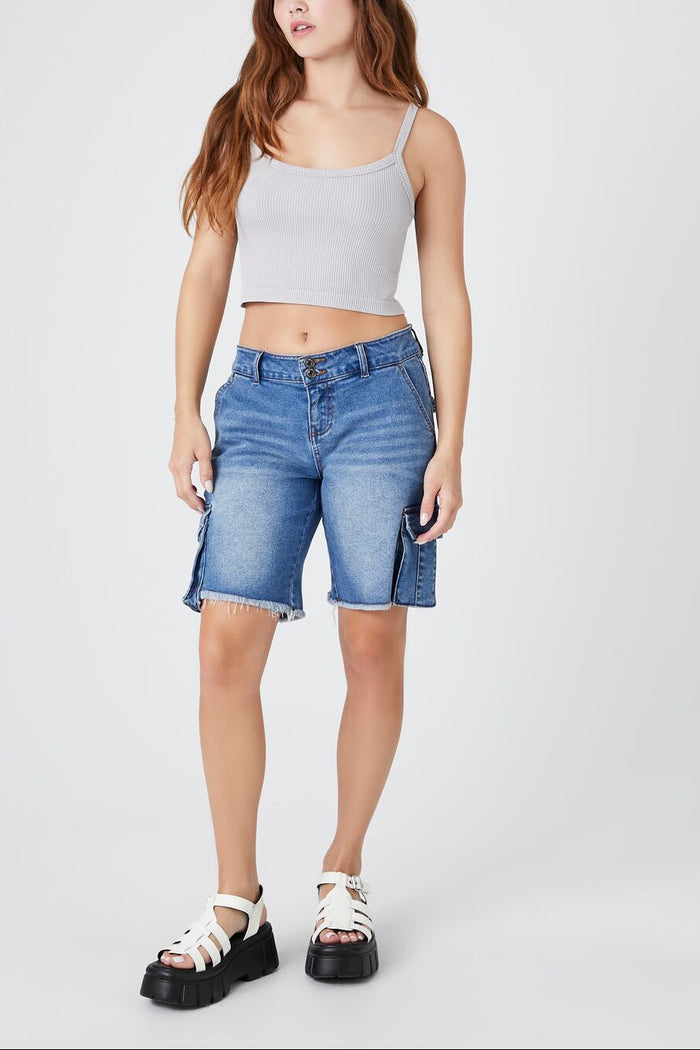 Seamless Mineral Wash Cropped Cami