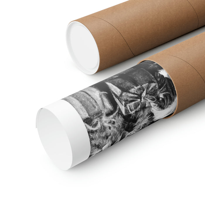 "Secret Santa" Premium Matte Paper Print