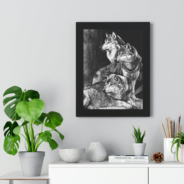 "Sentinels" Framed Paper Print