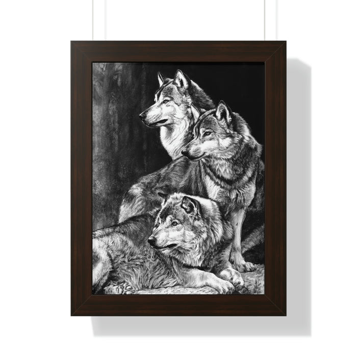 "Sentinels" Framed Paper Print
