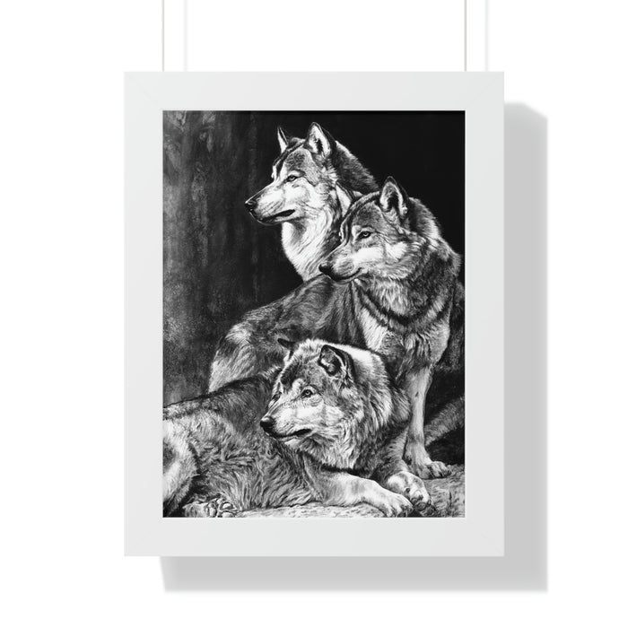 "Sentinels" Framed Paper Print