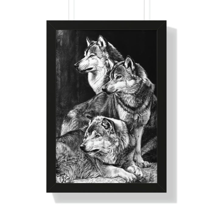 "Sentinels" Framed Paper Print