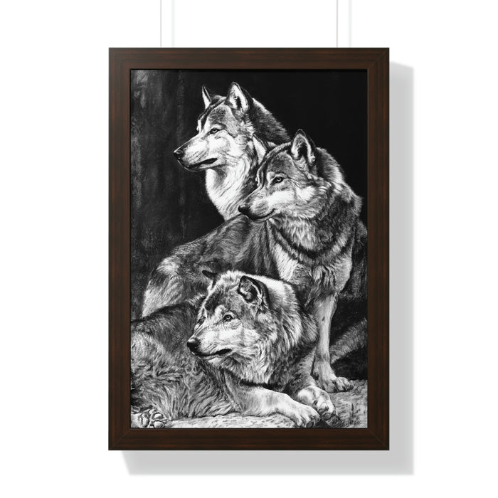 "Sentinels" Framed Paper Print
